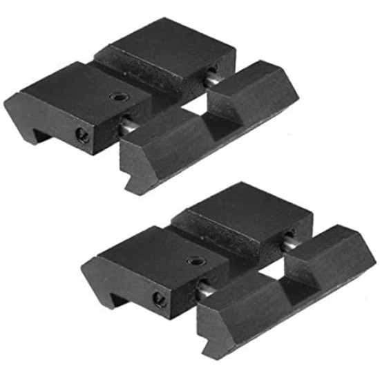 Dovetail to Weaver Adaptor Twin pack