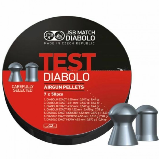 JSB Exact Diabolo test pack .177
