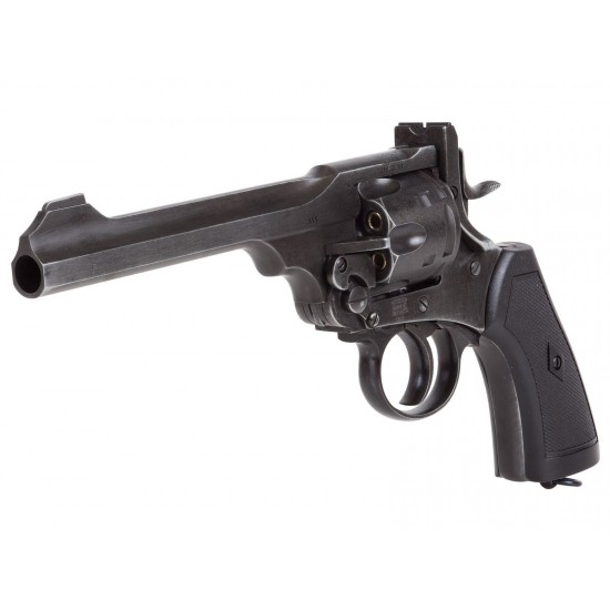 Webley MKVI Service Revolver 6" -  Pellet Battlefield Finish 