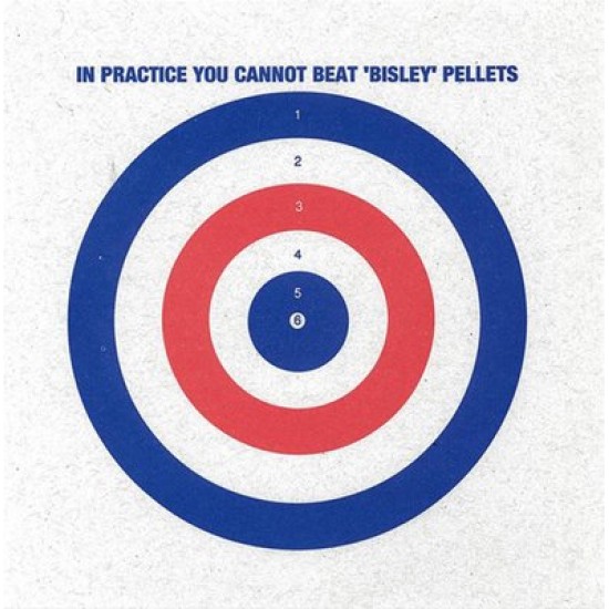 Bisley Colour Economy 17cm Card Targets