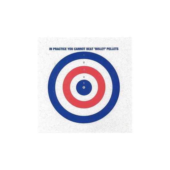 Bisley Colour Economy 14cm Card Targets