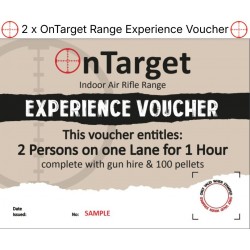 2 x Experience Gift voucher