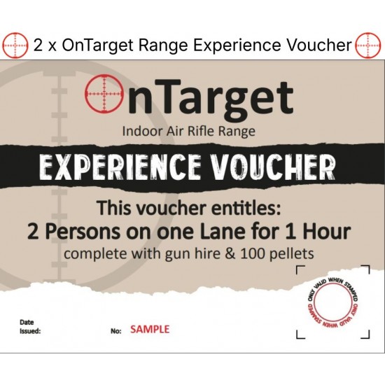 2 x Experience Gift voucher